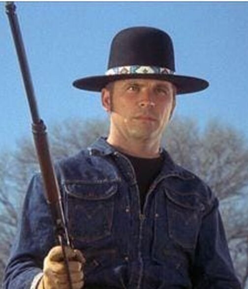 Billy Jack Tom Laughlin Blue Denim Jacket - Image 9