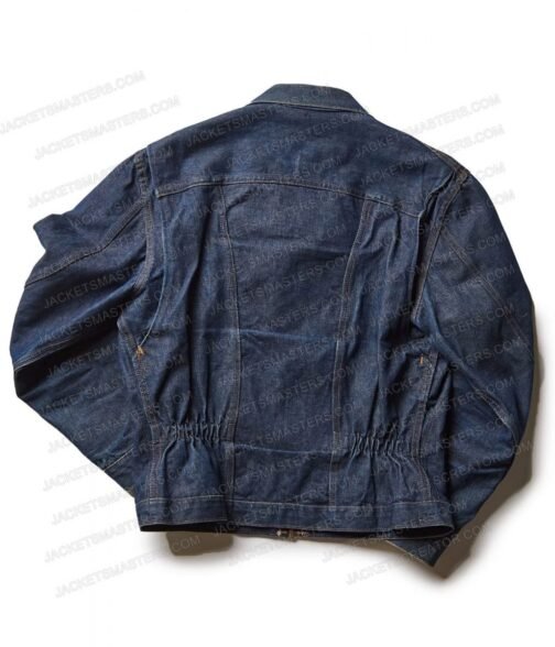 Billy Jack Tom Laughlin Blue Denim Jacket - Image 3