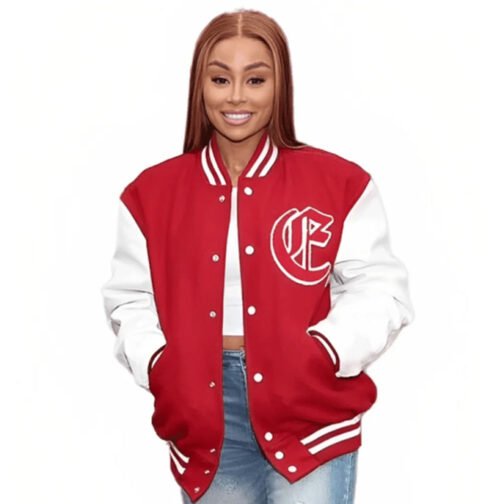 Spider-Man Across the Spider-Verse Premier Blac Chyna Varsity Jacket - Image 6
