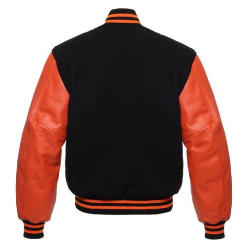 Varsity Wool and Leather Jacket - Image 19