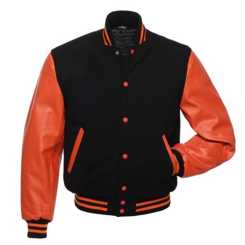 Varsity Wool and Leather Jacket - Image 6
