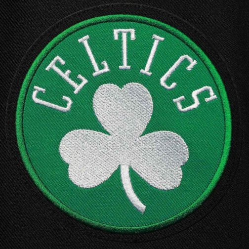 Boston Celtics Poly Twill Black Jacket - Image 4