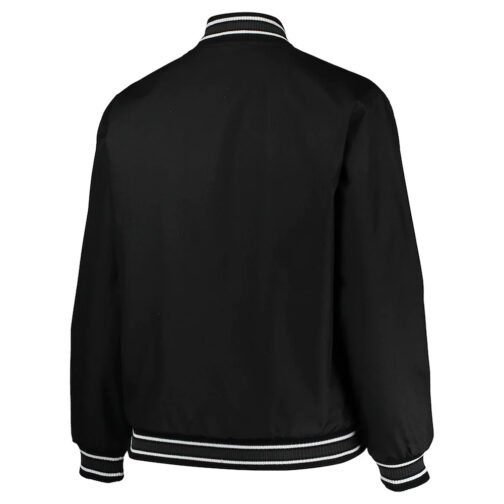 Boston Celtics Poly Twill Black Jacket - Image 2