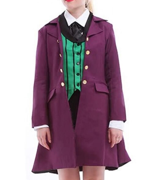 Alois Trancy Black Butler 2 Purple Cotton Coat