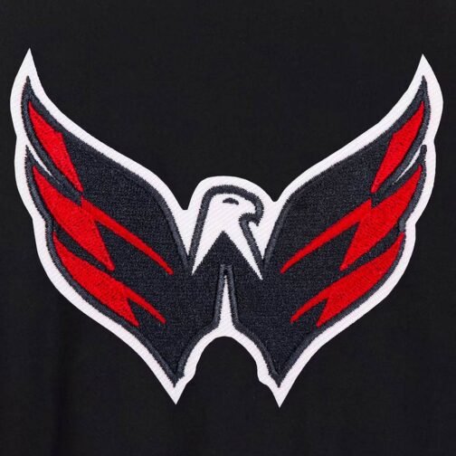 Accent Washington Capitals Varsity Black/Charcoal Jacket - Image 3