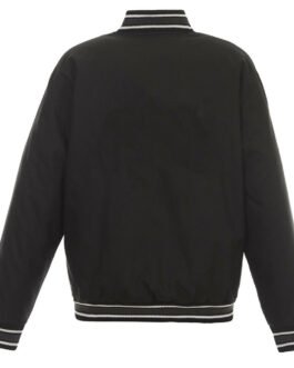 Charlotte Hornets Black Poly Twill Jacket
