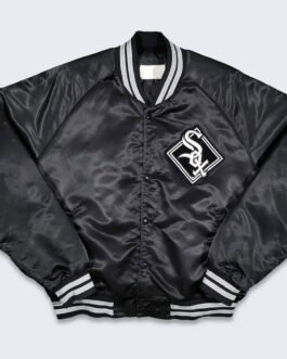 Chicago White Sox 80’s Black Bomber Jacket