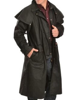 Cowboy Low Ride Black Duster