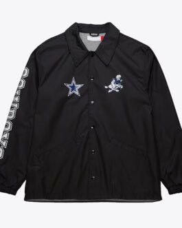 Dallas Cowboys Black Coaches Jacket