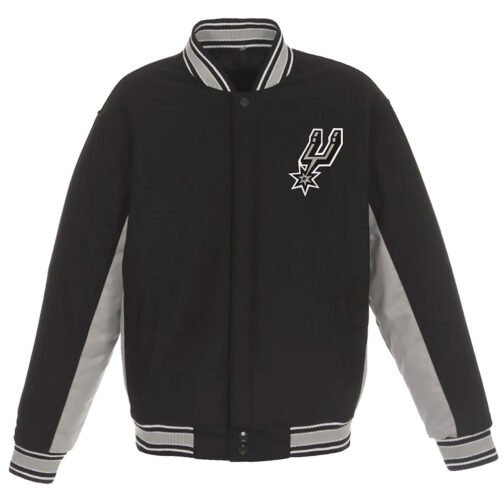 Black/Gray San Antonio Spurs Jacket