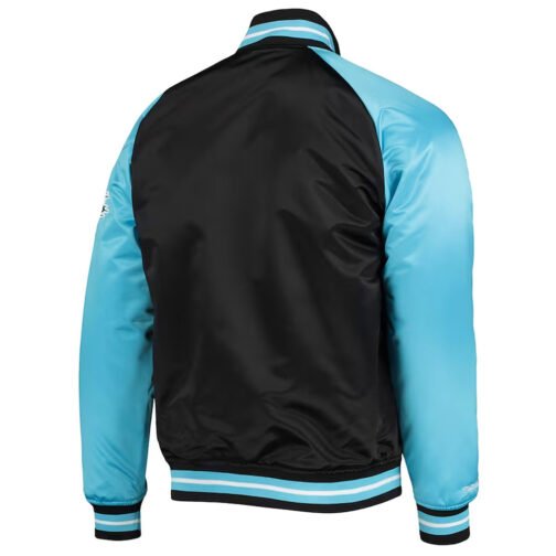 Black/Light Blue Utah Jazz Hardwood Classics Reload 3.0 Jacket - Image 2
