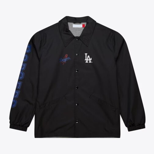 LA Dodgers Black Coaches Jacket