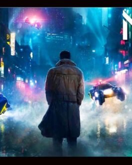 Black Lotus Blade Runner Cotton Trench Coat