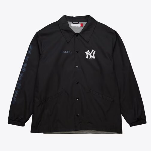 New York Yankees Black Coaches Jacket