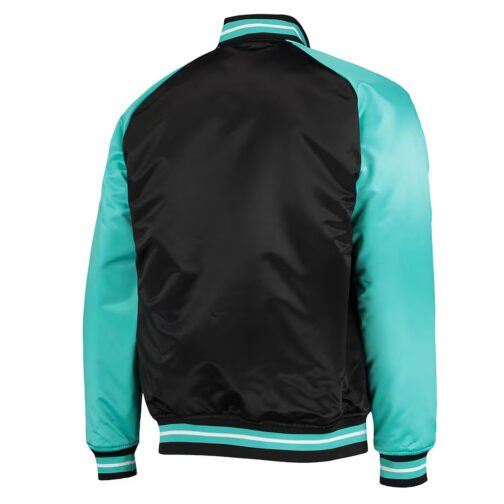 Black/Teal San Antonio Spurs Reload 3.0 Jacket - Image 2