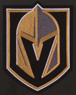 Vegas Golden Knights Front Hit Black Poly Twill Jacket
