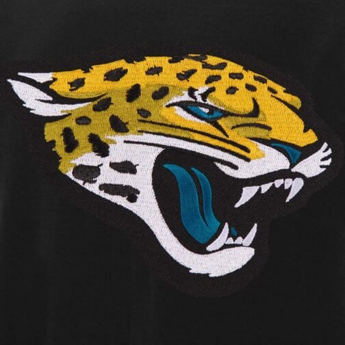 Jacksonville Jaguars Black/White Two-Tone Varsity Jacket - Image 3