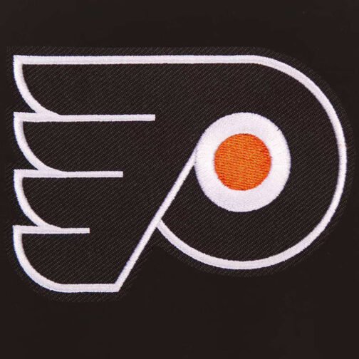 Philadelphia Flyers Black/White Varsity Jacket - Image 3