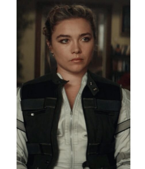 Black Widow Yelena Belova Green Cotton Vest - Image 8