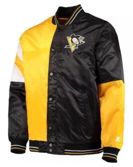 The Leader Pittsburgh Penguins Black/Yellow Jacket
