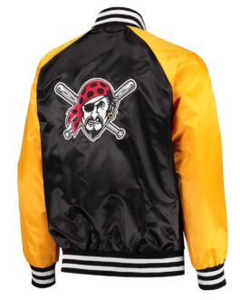 Black/Yellow Pittsburgh Pirates Lead Off Jacket
