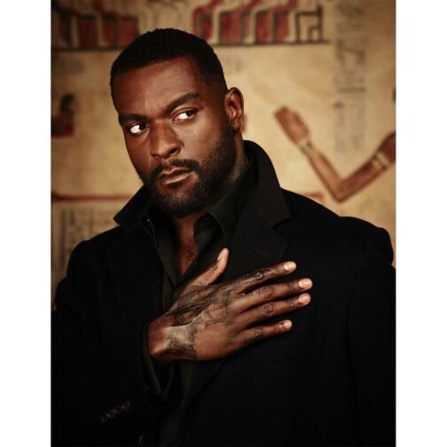 Blood & Treasure Michael James Shaw Black Coat - Image 7