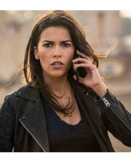 Sofia Pernas Blood & Treasure Black Suede Jacket