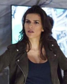 Sofia Pernas Blood & Treasure Green Suede Jacket