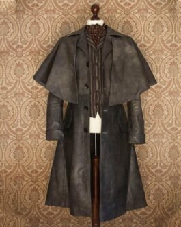 The Hunter Bloodborne Leather Coat
