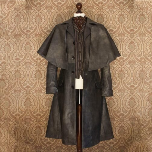 The Hunter Bloodborne Leather Coat