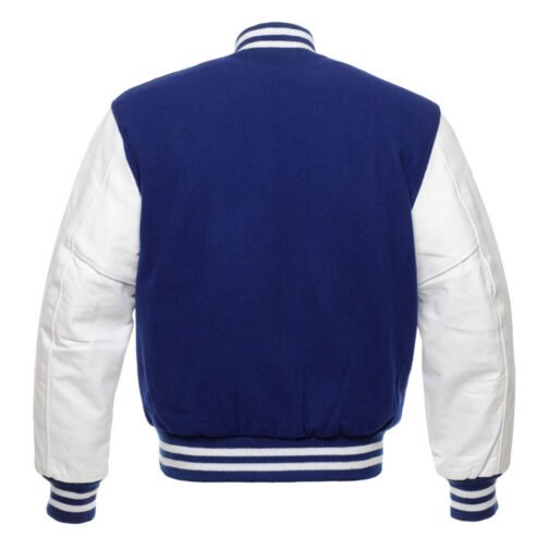 Varsity Wool and Leather Jacket - Image 20