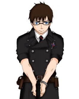 Yukio Okumura Blue Exorcist Wool Black Coat