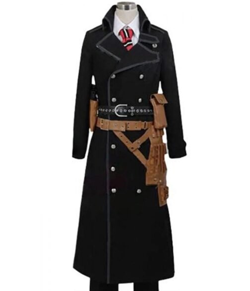 Yukio Okumura Blue Exorcist Wool Black Coat