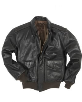 Jasun Jabbar Wardlaw Jr BMF Bomber Leather Jacket