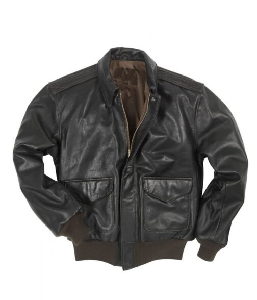Jasun Jabbar Wardlaw Jr BMF Bomber Leather Jacket