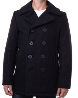 Damian Lewis Billions Wool Peacoat