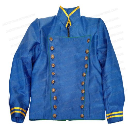 Millie Bobby Brown Enola Holmes 2 Military Jacket - Image 4