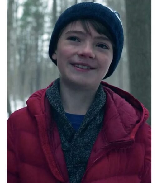 Jackson Robert Scott Locke & Key Puffer Red Jacket - Image 5