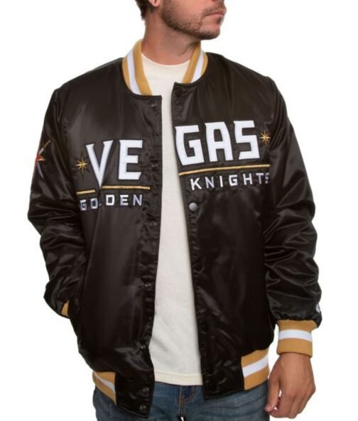 Vegas Golden Knights Satin Jacket - Image 7
