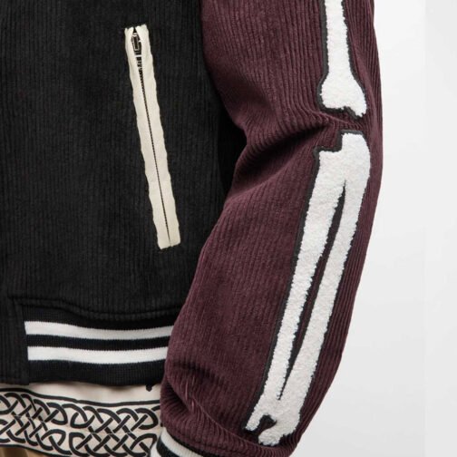 Bones Amiri Corduroy Varsity Jacket - Image 10