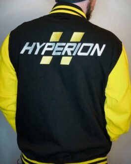 Letterman Borderlands Hyperion Black and Yellow Jacket