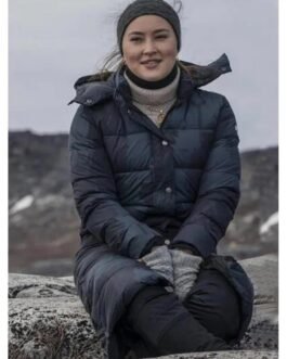 Nivi Pedersen Borgen Puffer Black Coat