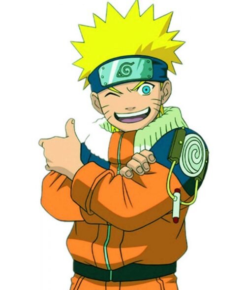 Boruto Naruto Cotton Orange Jacket - Image 2