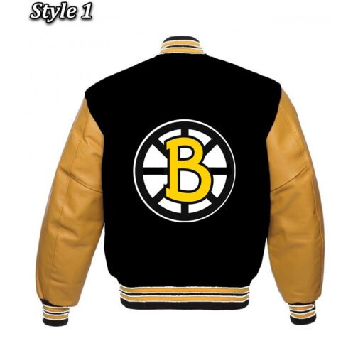 Boston Bruins Classic Varsity Jacket - Image 8