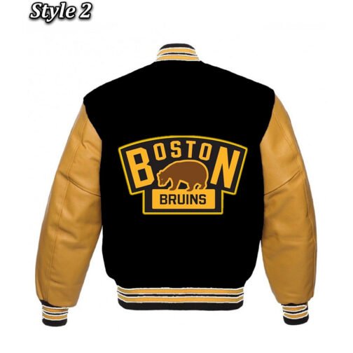 Boston Bruins Classic Varsity Jacket - Image 9