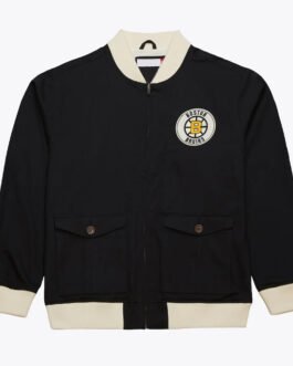 Boston Bruins Black Cotton Twill Jacket