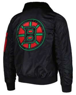 Boston Bruins Ty Mopkins Black Jacket