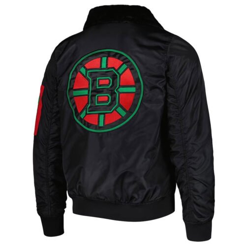 Boston Bruins Ty Mopkins Black Jacket - Image 2