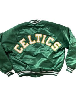 Boston Celtics 90’s Green Bomber Jacket