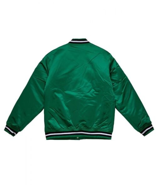 Boston Celtics Champ City Bomber Green Jacket - Image 8